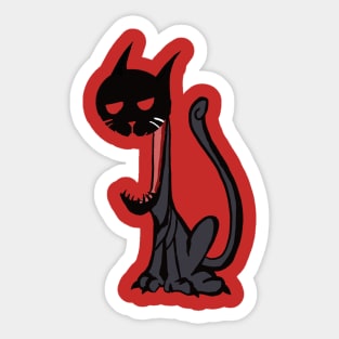 Cat is CUTE ? Sticker